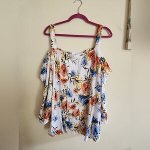 Lane Bryant plus size swing top floral size 22/24 3X